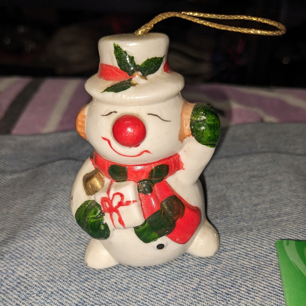 Vintage 70s Christmas ornaments